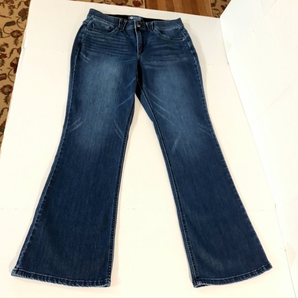 Democracy Ab Solution Itty Bitty Bootcut Jeans - image 2
